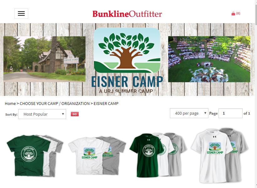 New Camp Store Open NOW!