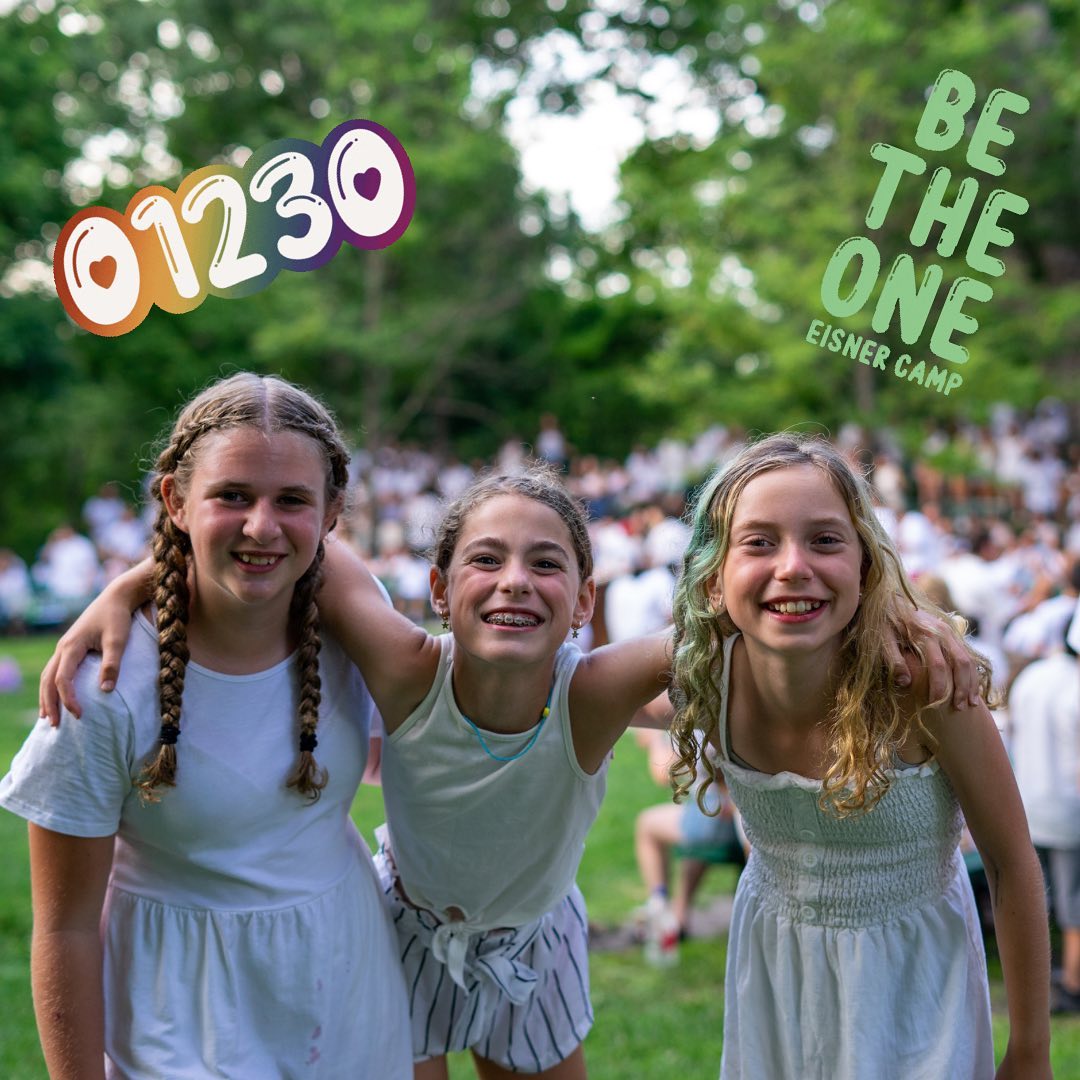 Shabbat Shalom, Eisner Camp! 💚
Priority Registration opens for returning families this Thursday, October 6th, which means we’re one step closer to Summer 2023! Anyone else counting down the days?!

PS… Check out the stickers in our post! You can add these and more to your own Instagram stories as gifs! Check out our story to see how 👀