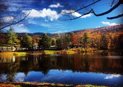 Eisner Retreat Center in the Fall